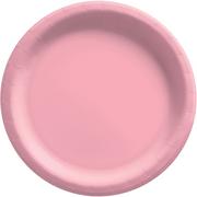 Pink Extra Sturdy Paper Dinner Plates, 10in, 20ct